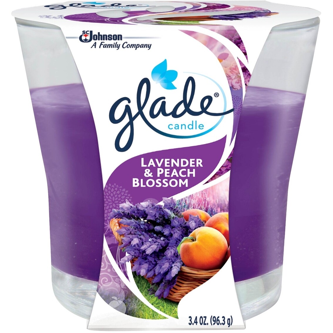 Household / Air Freshener / Glade Candle, Lavender and Peach