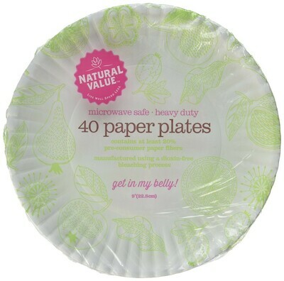Household / Paper / Natural Value Paper Plates
