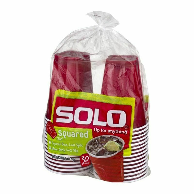 Household / Plastic / Solo Plastic Cups 30 ct