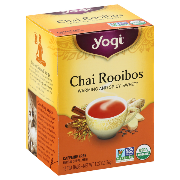 Grocery / Tea / Yogi Tea, Organic Chai Rooibos