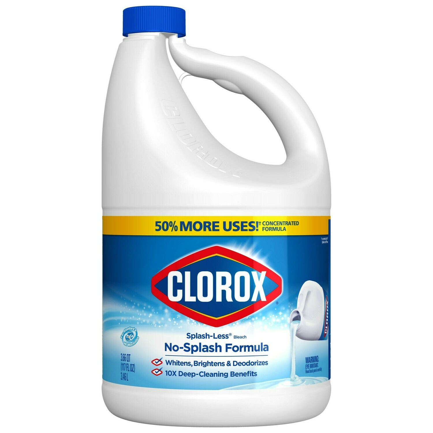 Household / Cleanser / Clorox Splashless Bleach, 117 oz