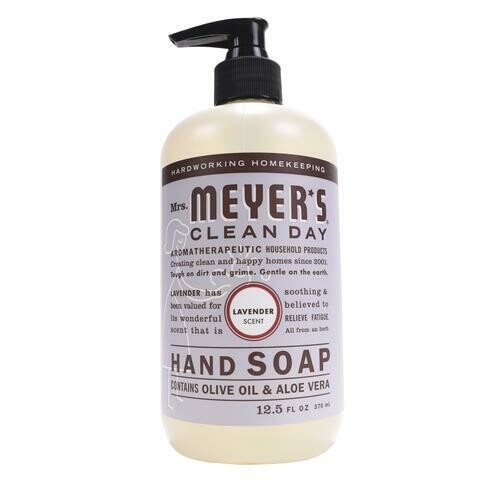 Household / Soap / Mrs Meyers Hand Soap Lavender, 12.5 oz