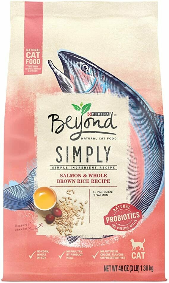 Household / Pet / Beyond Cat Food, Simply Salmon Dry Food, 3 lb