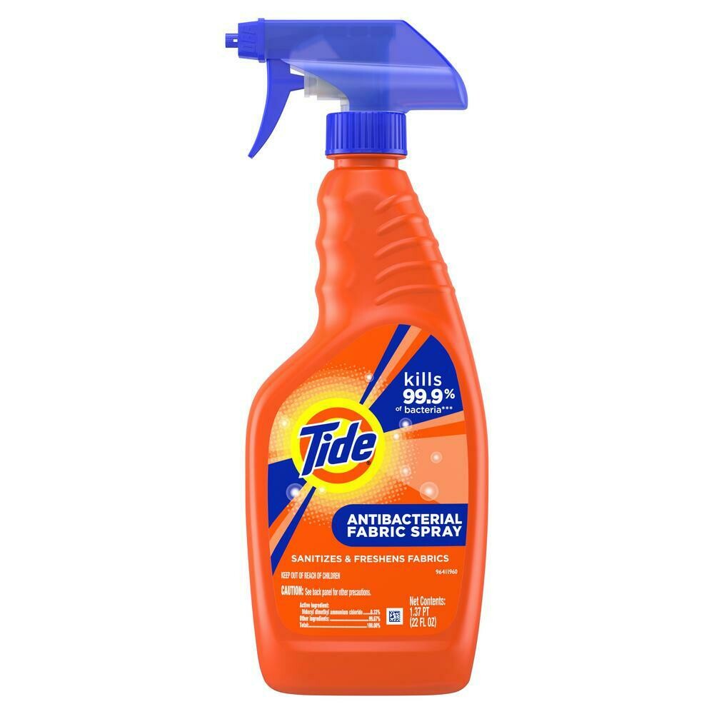 Household / Cleaners / Tide Antibacterial Fabric Spray, 22 fl oz