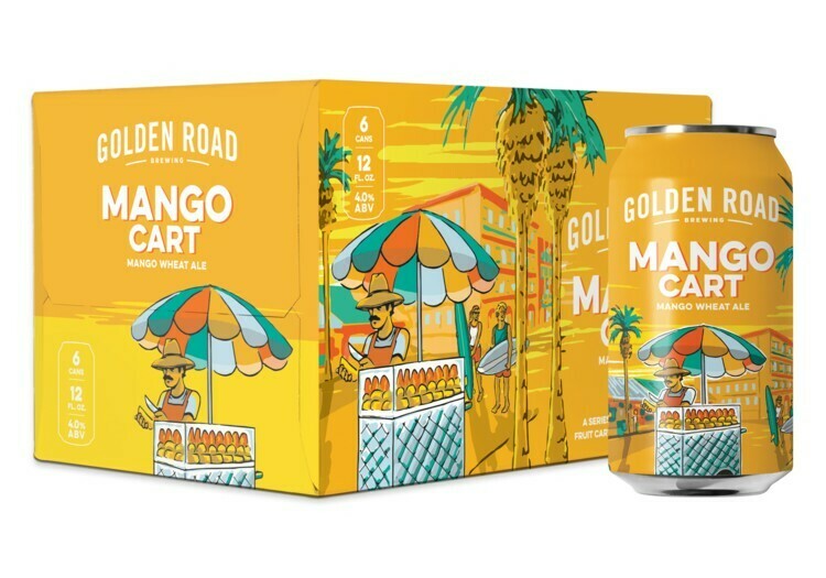 Beer / 6 Pack / Golden Road Mango Cart 6-Pack