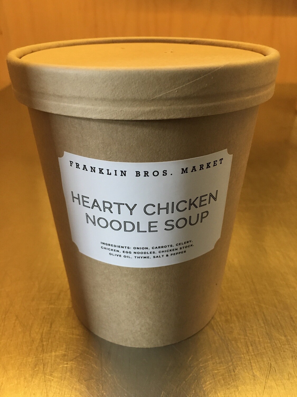 Frozen / Entree / Franklin Bros. Market Hearty Chicken Noodle Soup, 32 oz