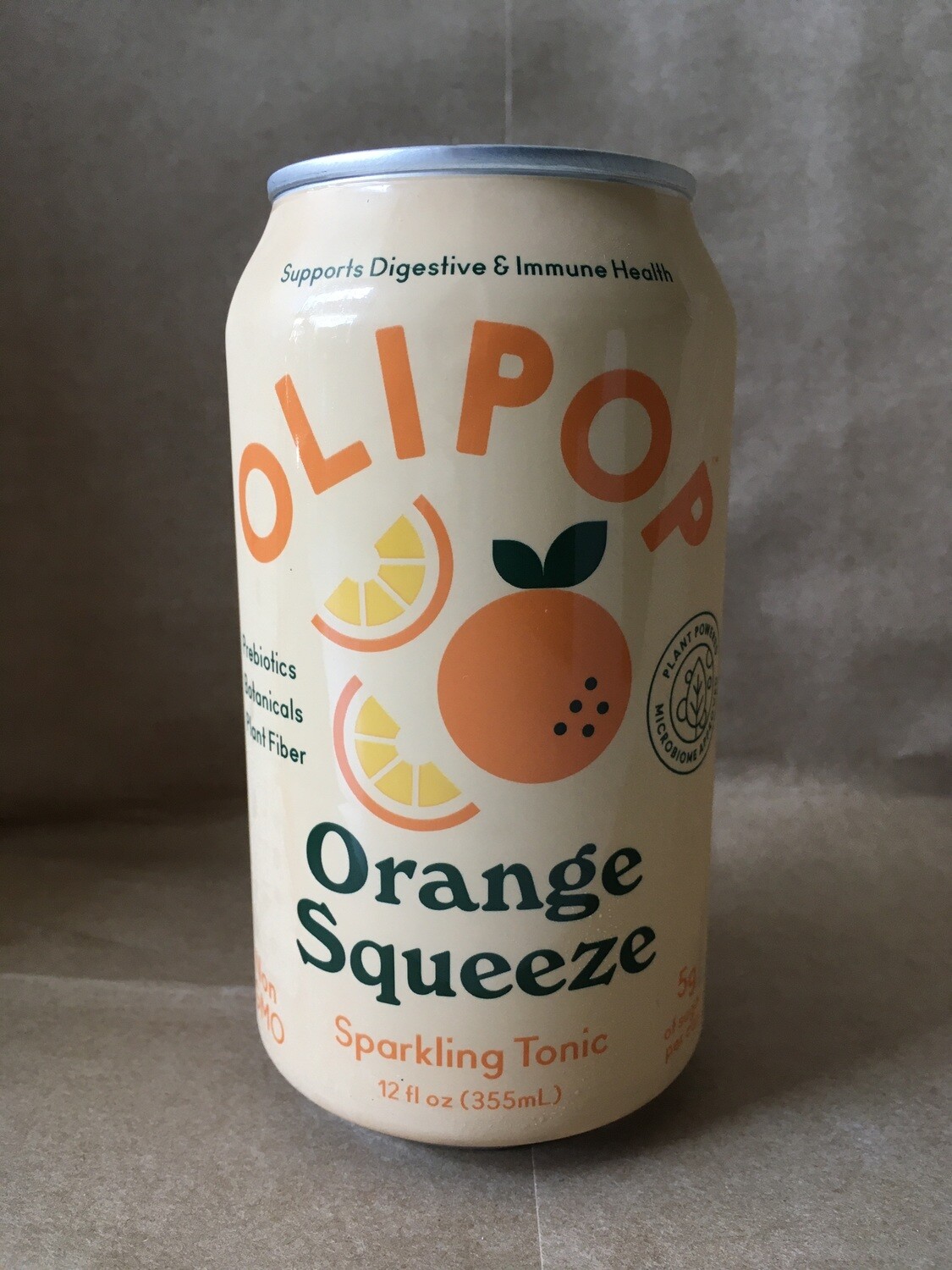 Beverage / Kombucha / Olipop Orange Squeeze, 12 oz