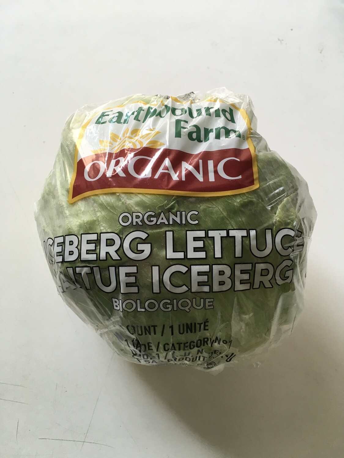 Produce / Vegetable / Organic Iceberg Lettuce