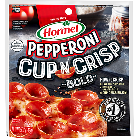 Deli / Meat / Hormel Cup 'n Crisp Bold Sliced Pepperoni, 5 oz.