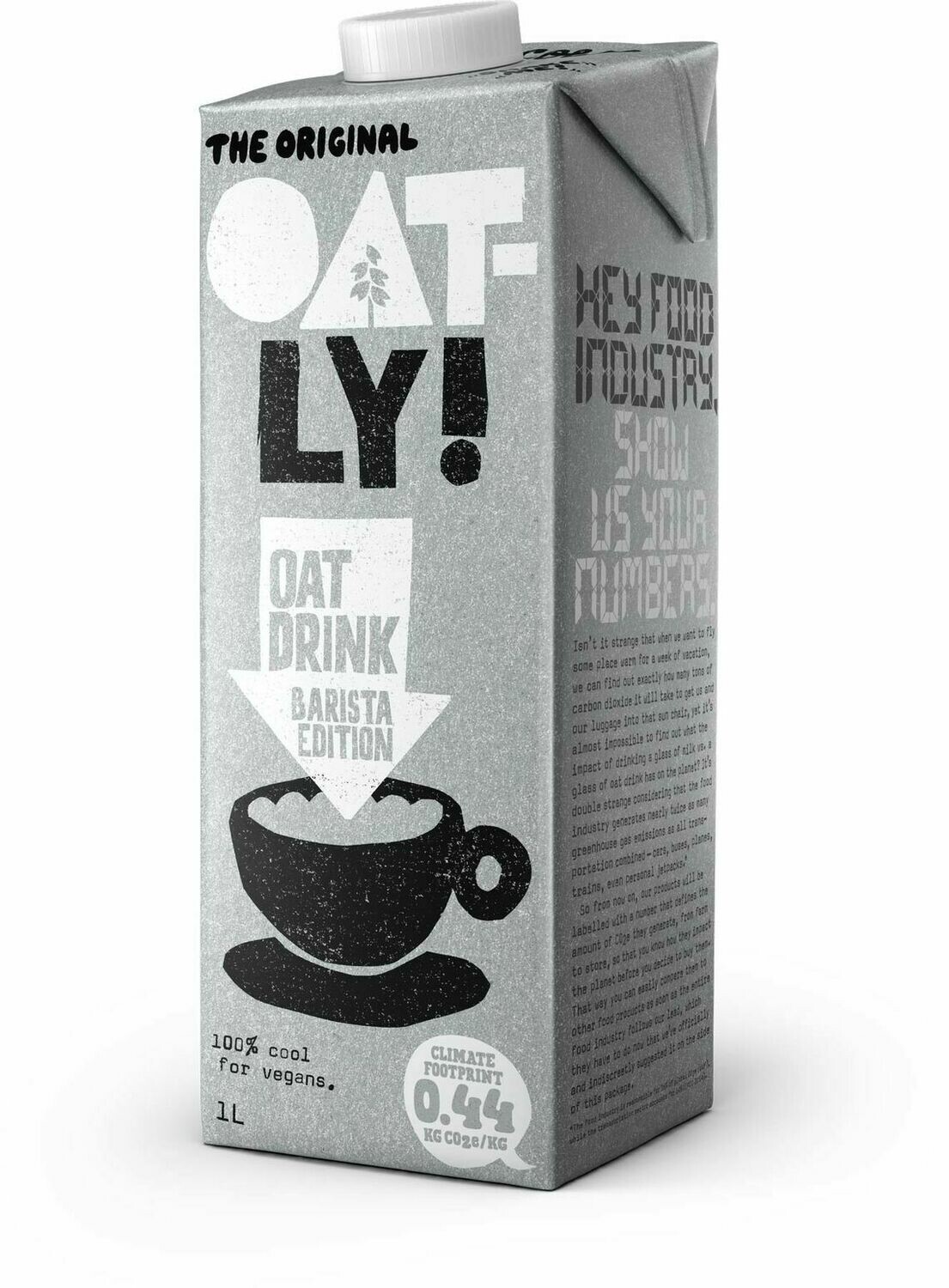 Dairy / Plant Based / Oatly Oat Milk Barista Blend, 32 oz
