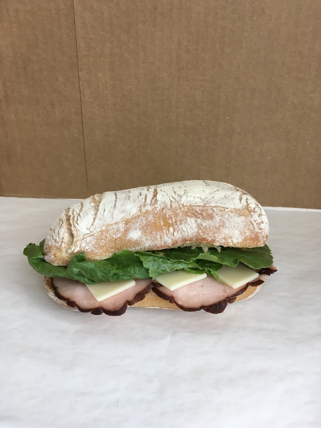 Franklin Bros. Ham & Swiss Sandwich