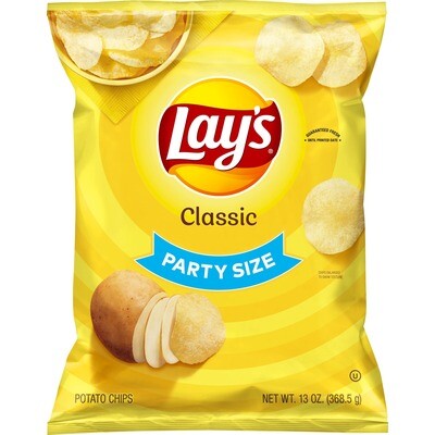 Chips / Big Bag / Lay's Classic Party Size 13 oz