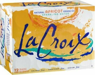 Beverage / Water / La Croix Apricot, 12 pk