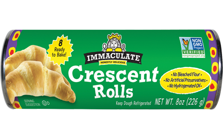 Bread / Buns / Immaculate Baking Co. Organic Crescent Rolls, 8 oz