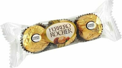 Candy / Chocolate / Ferrero Rocher, 3 pc, 1.3 oz