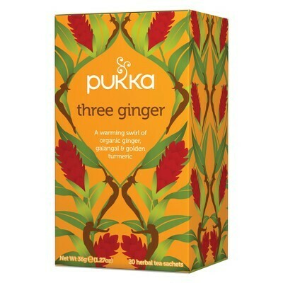 Grocery / Tea / Pukka Three Ginger, 20 bags