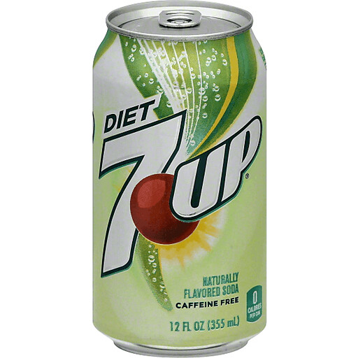 Beverage / Soda / Diet 7up, 12 oz