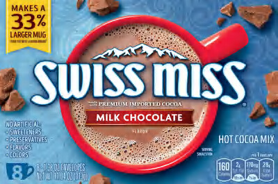 Grocery / Baking / Swiss Miss Milk Chocolate Hot Cocoa Mix,  8 Ct