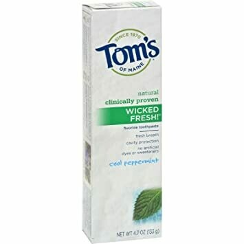 Health and Beauty / Toothpaste / Tom's of Maine Cool Peppermint Toothpaste, 4.7 oz