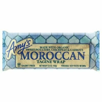 Frozen / Entree / Amy's Moroccan Tagine wrap, 5.5 oz