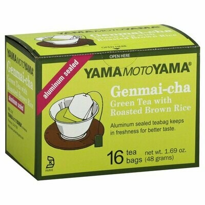 Grocery / Tea / Yamamotoyama Genmaicha, 16 ct