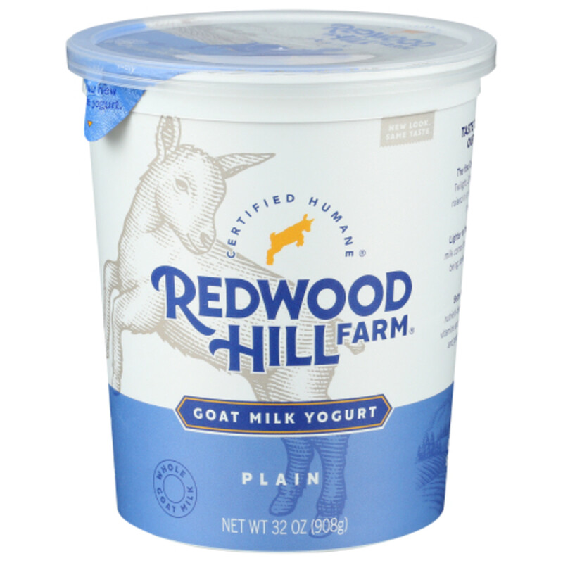 Dairy / Yogurt / Redwood Hill Farm Plain Goat Yogurt, 32 oz