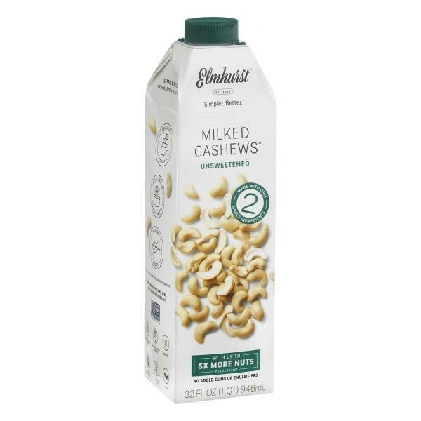 Dairy / Plant Based / Elmhurst Cashew Milk, 32 oz