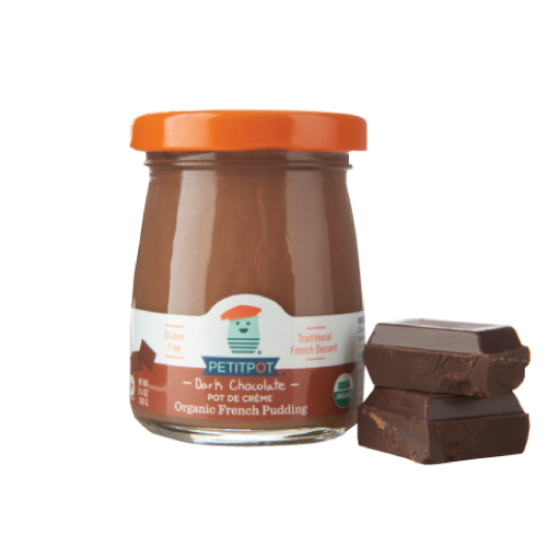 Dairy / Petit Pot Dark Chocolate Organic French Pudding, 3.5 oz