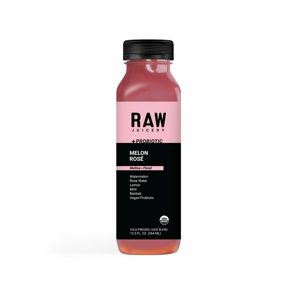 Beverage / Juice / Raw Juicery Melon Ros√©, 12 oz.