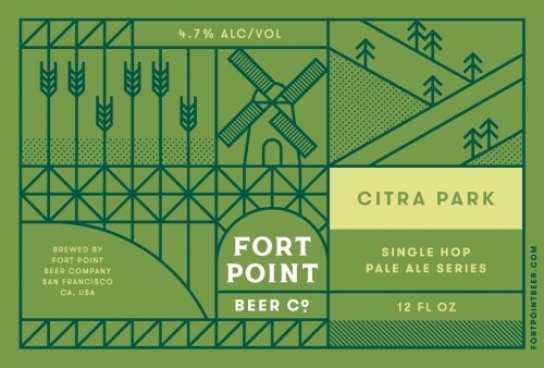 Beer / 12 pack / Fort Point Citra Park 12pk