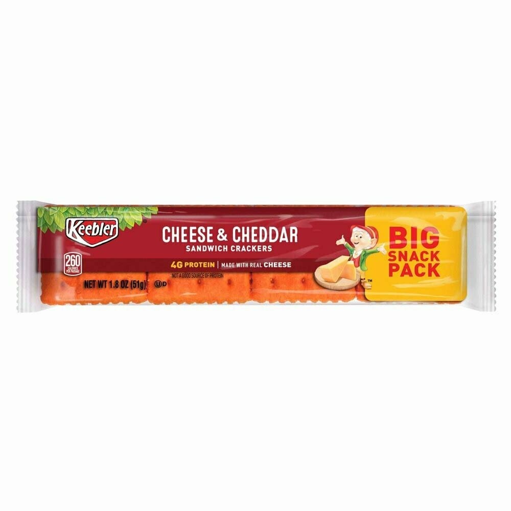 Snack / Crackers / Keebler Cheese N Cheddar Crackers