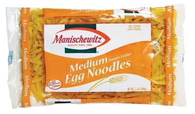 Grocery / Pasta / Manischewitz Medium Egg Noodles