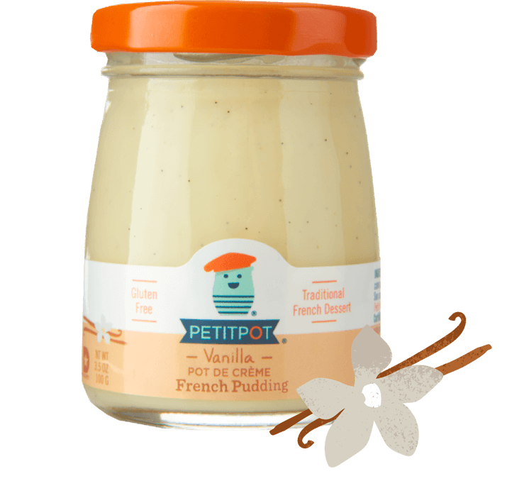Dairy / Petit Pot Vanilla Bean Organic French Pudding, 3.5 oz