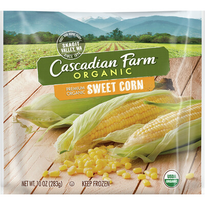 Frozen / Vegetables / Cascadian Farms Organic Frozen Sweet Corn, 10 oz