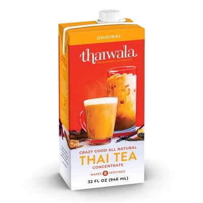 Beverage / Coffee & Tea / Thaiwala Original Thai Tea Concentrate, 32 oz