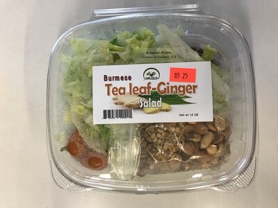 Crunchy Ginger Tea Leaf Salad