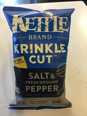 Chips / Big Bag / Kettle Salt/Pepper Krinkle 5 oz