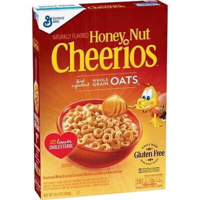 Grocery / Breakfast / Honey Nut Cheerios, 10.8 oz