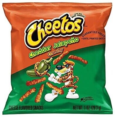 Chips / Mini Bag / Cheetos Cheddar Jalapeno, 1 oz