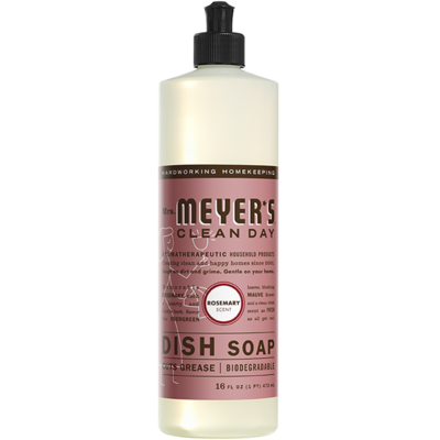 Household / Detergents / Mrs. Meyers Dish Soap Rosemary