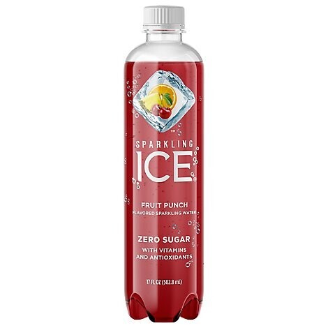 Beverage / general / Sparkling Ice Fruit Punch, 17 floz