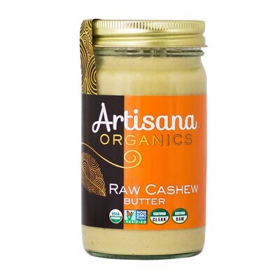 Grocery / Nut Butter / Artisana Raw Cashew Butter, 14.oz