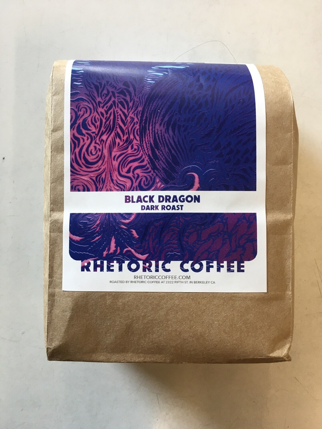 Coffee / Beans / Rhetoric Coffee Black Dragon Dark Roast 12 oz