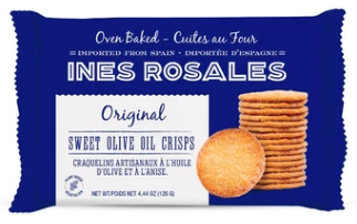 Snack / Crackers / Ines Rosales Sweet Olive Oil Torta, 4.44 oz