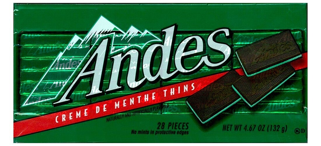 Candy / Mints / Andes Mints, 28 pk