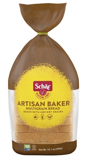 Bread / Sliced / Schar Gluten Free Multigrain Bread, 14.1 oz