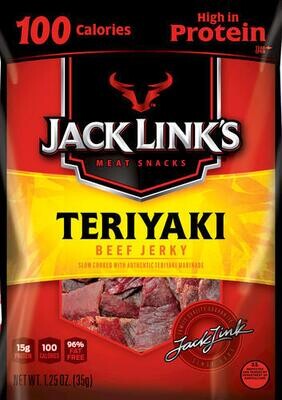 Snack / Jerky / Jack Link's Teriyaki Beef Jerky, 1.25 oz