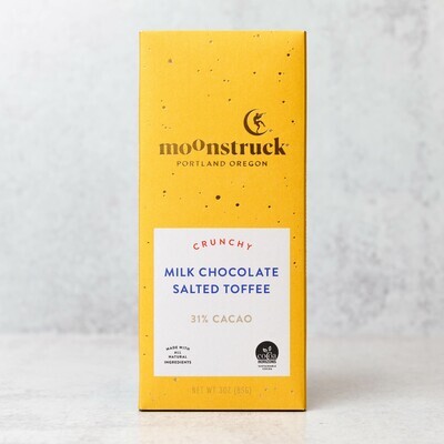 Candy / Chocolate  / Moonstruck Milk Salted Toffee, 3oz.