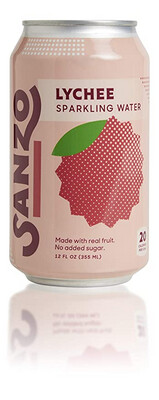 Beverage / Water / Sanzo, Lychee Sparkling Water, 12 oz