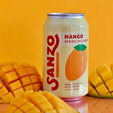Beverage / Water / Sanzo, Mango Sparkling Water, 12 oz